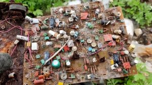 ПОИСК МЕТАЛЛА НА СВАЛКЕ. Много находок,км зеленые,цветнина