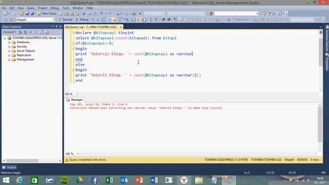 SQL if ve else kullanımı - SQL Eğitimleri Ders 40 смотреть онлайн