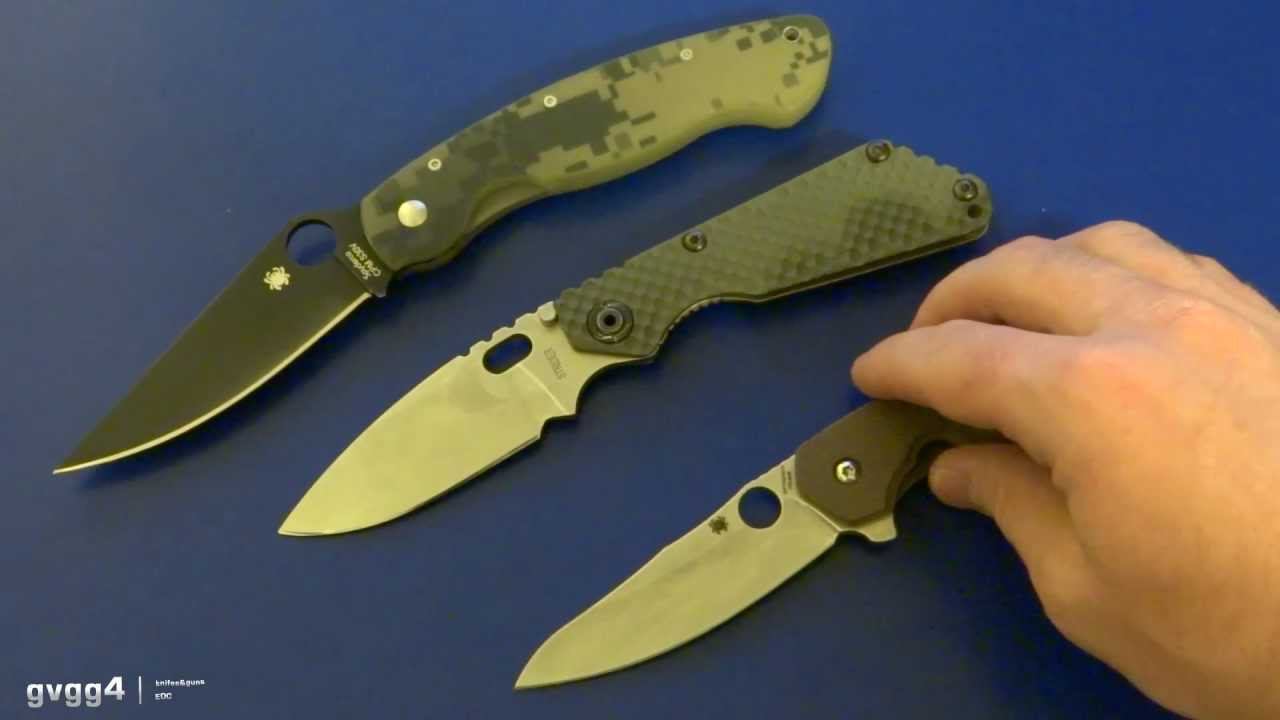 Знаменитый Strider SNG (Tactical Folding Knife) смотреть онлайн