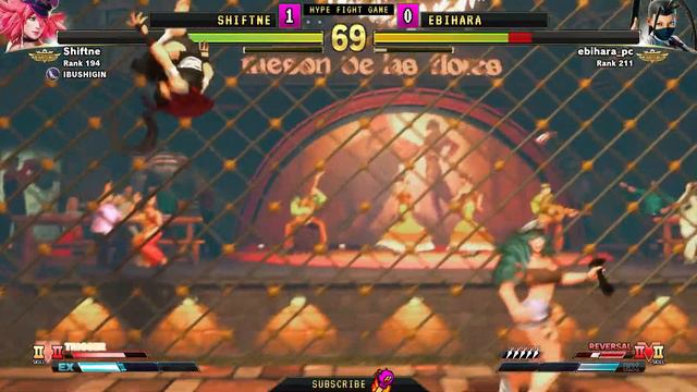 SFV 🥊 Shiftne (POISON) VS Ebihara (IBUKI) 🥊 SF5 🥊 Street Fighter 5 🥊 Hype Fight Game смотреть онлайн
