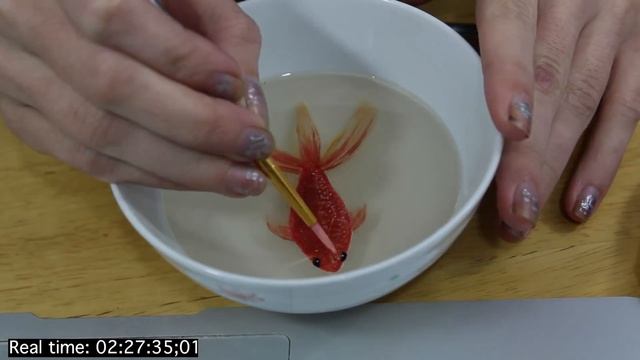 From start to finish, resin fish painting sped up 5000%! смотреть онлайн