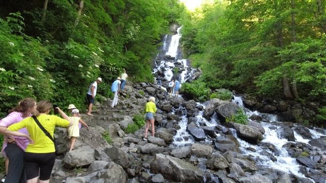 Абхазия Большой водопад