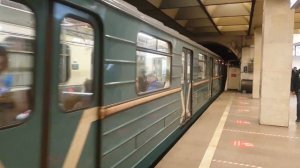 Метропоезд 81-717.5/714.5 "Номерной" (ЛВЗ) на КРЛ!