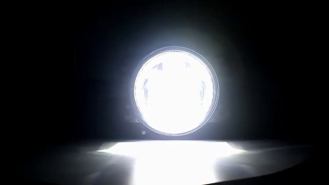 Противотуманная фара AURORA ALO-M2B 30ватт, с ходовыми огнями и повторителем поворота. смотреть онлайн