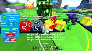 МНЕ ПОДАРИЛИ 100.000 РОБУКСОВ! ТИТАН КЛОВЕР МЕН ИМБА 70 СЕРИЯ ROBLOX Toilet Tower Defense