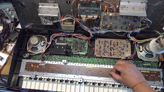 Technics SX-K200 Midi Keyboard dead key repair смотреть онлайн