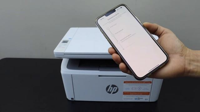 HP LaserJet M141we WiFi Setup, Connect To Wireless Network. смотреть онлайн