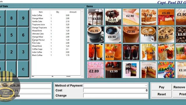 Overview of an Advanced Point of Sale Developed Using Treeview with a Printer Function in Python смотреть онлайн