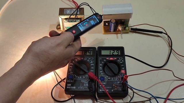 Регулируемый блок питания на LM317 и mje13009 смотреть онлайн