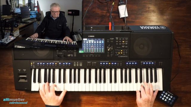 YAMAHA SX900 - "Nights In White Satin" 12/8-Ballade смотреть онлайн