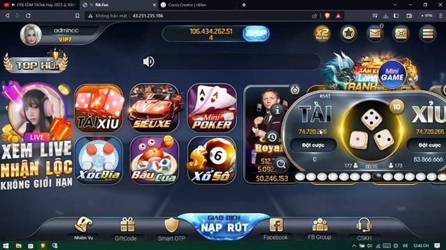 Share source code tài xỉu KINGVIN - Full bot ,fix gần hết lỗi Cực Vip- | share source game смотреть онлайн