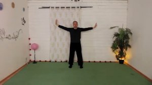 Урок 16.Стояние  столбом. Восемь кусков парчи: оглянуться назад. Прямое диафрагмальное дыхание.