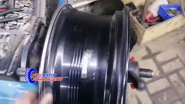 Сварка в сфере аргона и раскатка кованного диска Enkei