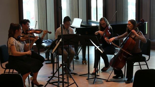 Mozart Clarinet Quintet - Larghetto смотреть онлайн
