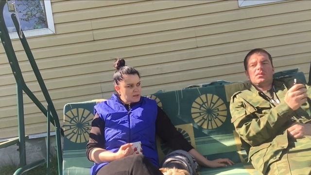 Дачный влог. Косим газон. Наводим порядок на участке! смотреть онлайн