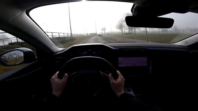PEUGEOT 408 2023 - POV Test Drive (city, Highway) PureTech 130 HP EAT8