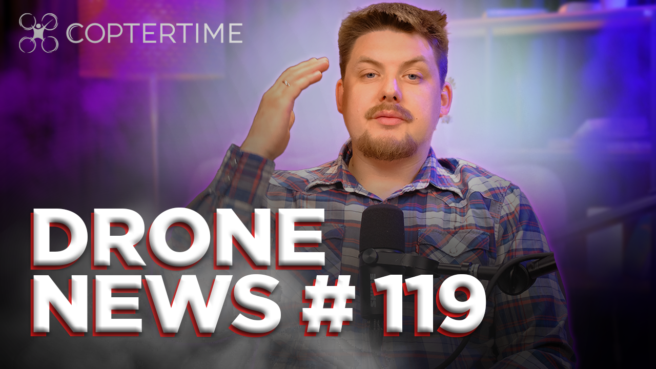 Drone News #119: копия Mavic 3 - Raptor, зарядные станции от DJI и дрон на солнечных батареях