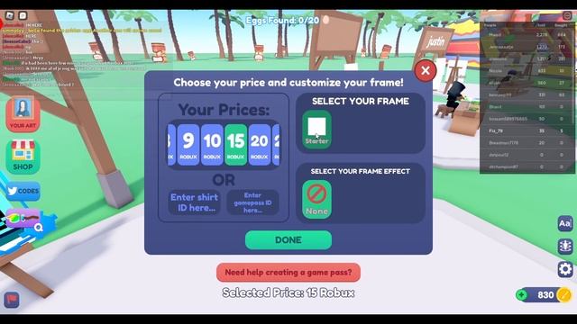 How to Buy Art - Noob to Pro in Starving Artists Roblox Ep 3 смотреть онлайн