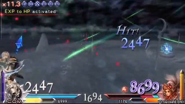 Dissidia 012 [Duodecim] Final Fantasy- Lightning: EX Revenge Blitz Combos смотреть онлайн