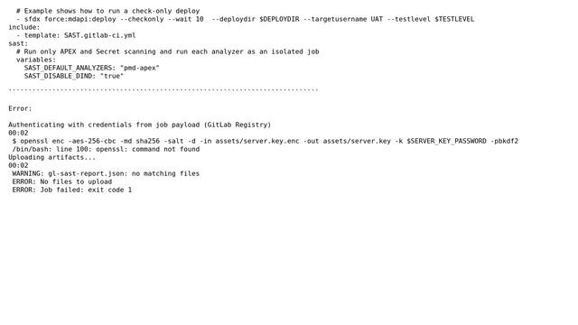 Salesforce: Setting up a pipeline through .gitlab-ci.yml file смотреть онлайн