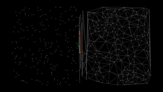 Delaunay triangulation - 500 random points 60fps смотреть онлайн
