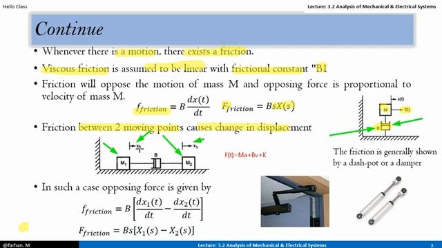3.2 Analysis of Mechanical System (Mathematical Modeling) Equivalent mechanical system (node basis) смотреть онлайн