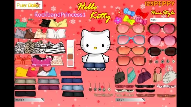 Hello Kitty Online Games Hello Kitty Dress Up Game
