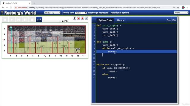 Jumping over Hurdles with Variable Heights | 100 Days of Code: The Complete Python Pro Bootcamp смотреть онлайн