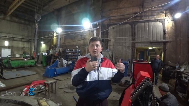 Демонстрация гибки шнека толщиной 30 мм. Станок для гибки шнеков. смотреть онлайн