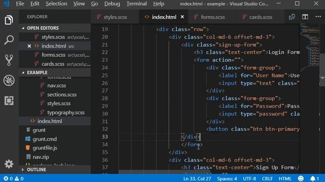 Bootstrap 4 | Create Sign up and login form смотреть онлайн