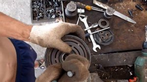 Установка подшипника компрессора кондиционера Рено Меган 2