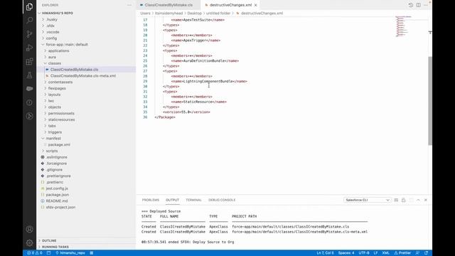 Delete Apex Class from Production | Salesforce Bytes - Salesforce Makes Sense | Video #43 смотреть онлайн