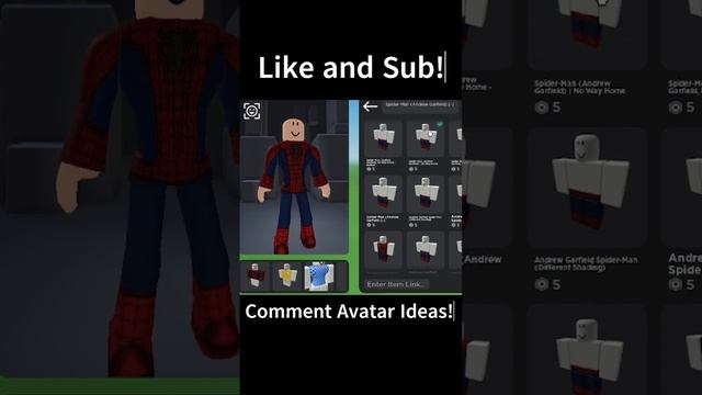 How to Make a Andrew Garfield Spider-Man Roblox Avatar! смотреть онлайн