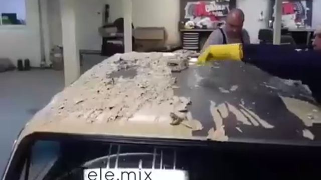 Как снять старую краску