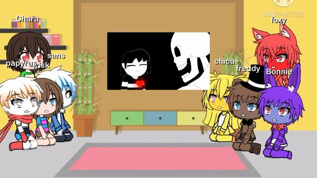 Undertale and fnaf reacts to undertale stronger than you sans смотреть онлайн