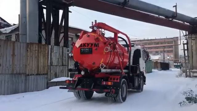 ВАКУУМНАЯ ИЛОСОСНАЯ МАШИНА МВС-8 НА ШАССИ МАЗ 5340 (НАСОС JUROP LC-420) смотреть онлайн