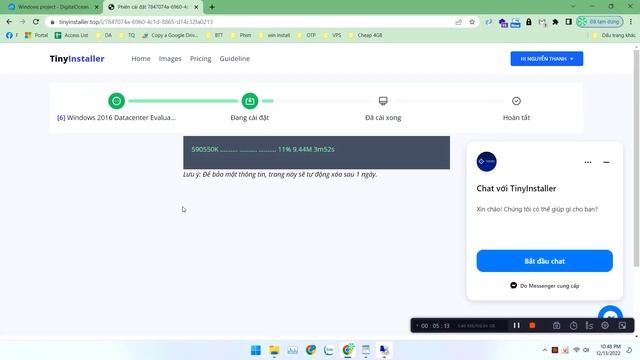 Install Windows on DigitalOcean (DO) Using Init Script - The fastest way - Cài Win nhanh nhất смотреть онлайн
