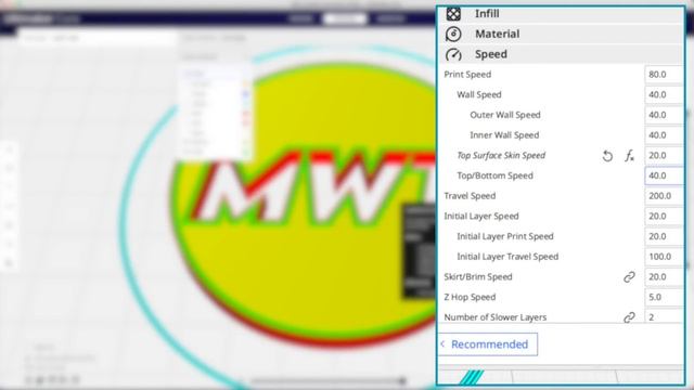 Cura Slicer Advanced Top & Bottom Layers And Infill Settings