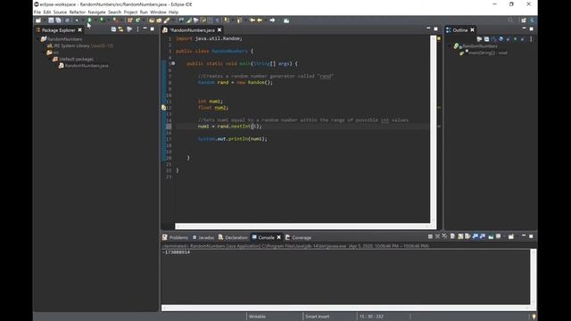 Java Tutorials - 8 Introduction to the Random Class смотреть онлайн