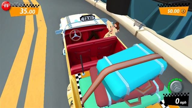 Crazy Taxi: City Rush, hands-on gameplay смотреть онлайн