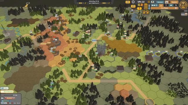 Second Front - Microprose Hex Based WWII Strategy