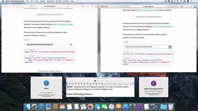 Safari Technology Preview with Document.execCommand смотреть онлайн
