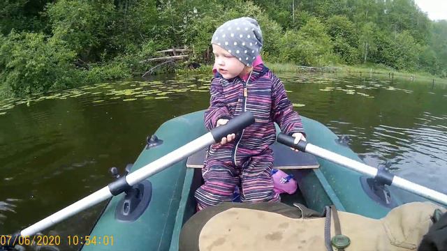 С Дочей на лодке смотреть онлайн