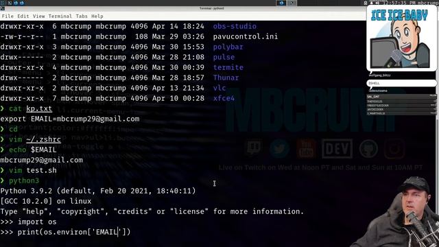 How to share environment variables in Linux across Bash, Python, .NET and more. смотреть онлайн
