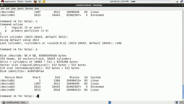 create partition in redhat linux (rhel 6) in hindi with sarvesh saroha смотреть онлайн