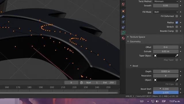 De .svg a Blender en 3D смотреть онлайн