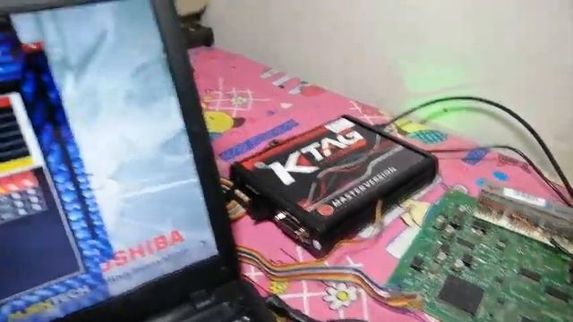 K-tag clonning and Soldering Toyota Hillux Ecu смотреть онлайн