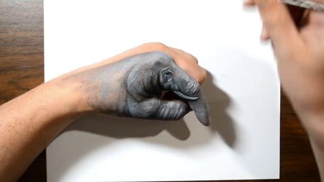 Cool Hand Art - Elephant Painting смотреть онлайн