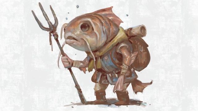 Fish Sketch Painted in Procreate 5.3 смотреть онлайн