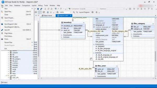 How to reverse engineer MySQL database objects with dbForge Studio for MySQL